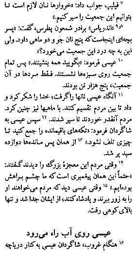 Gospel of John in Farsi, Page9b