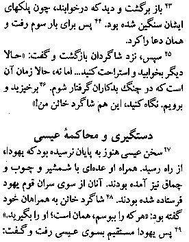 Gospel of Matthew in Farsi, Page36d