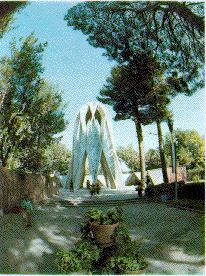 Masouleum of the great Persian Poet and mathematician. Hakim Omar Khayyam