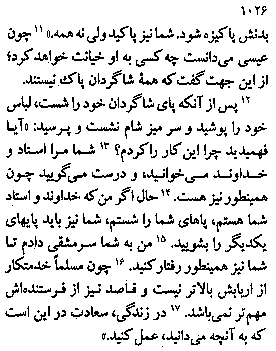 Gospel of John in Farsi, Page22a