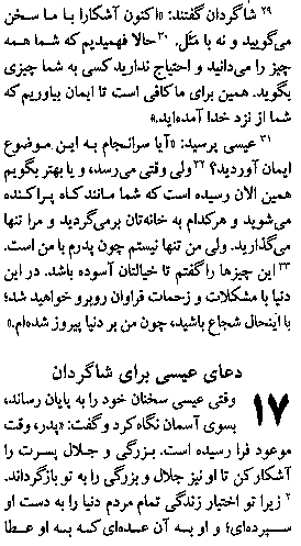 Gospel of John in Farsi, Page26b