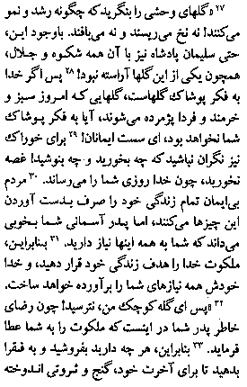 Gospel of Luke in Farsi, Page25b