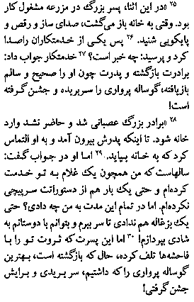 Gospel of Luke in Farsi, Page30b