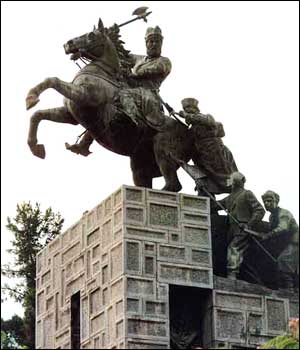 Nader Shah Mausoleum and Meuseum in Mashhad, Iran