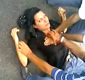 Where is my Neda? Neda was shot in chest by Iran Basiji Militia, Iran security forces beating participants of a peaceful protest, Hundreds and pehaps thousands of Iranian arrested in Tehran and other major cities in Iran, Government Crack down on Iranian's protesting the election result - Millions of Iranians Protes Iran Presidential Election result - Islamic Republic of Iran Government cracks down on Iranian youth protesting the lack of Freedom and aleged Fraud election result