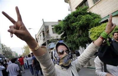 2009 Green Revolution of Iran, Heavy security forces all around Iran's major city on the 2nd week of Upraising of Iranian Youth in June of 2009, Government Crack down on Iranian's protesting the election result - Millions of Iranians Protes Iran Presidential Election result - Islamic Republic of Iran Government cracks down on Iranian youth protesting the lack of Freedom and aleged Fraud election result