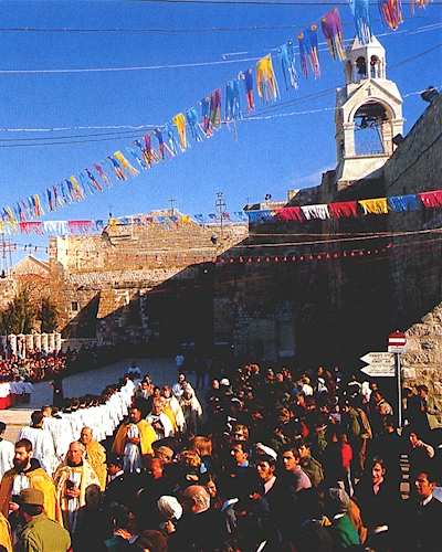 Magi dressed in Persian Garb saved the Nativity Church from Ruin